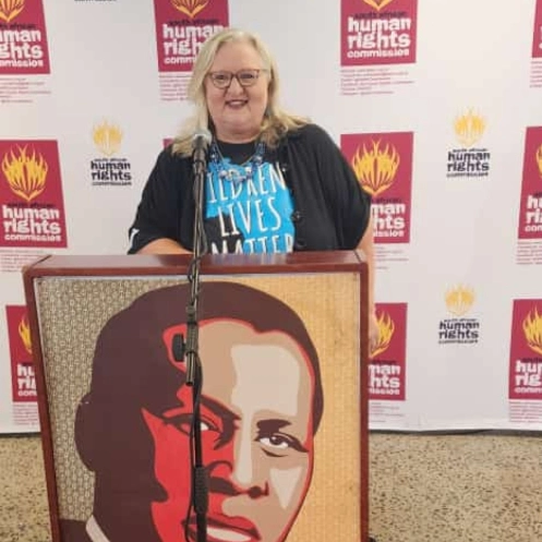 Monica Woodhouse awarded Citation of Honour by the South African Human Rights Commission